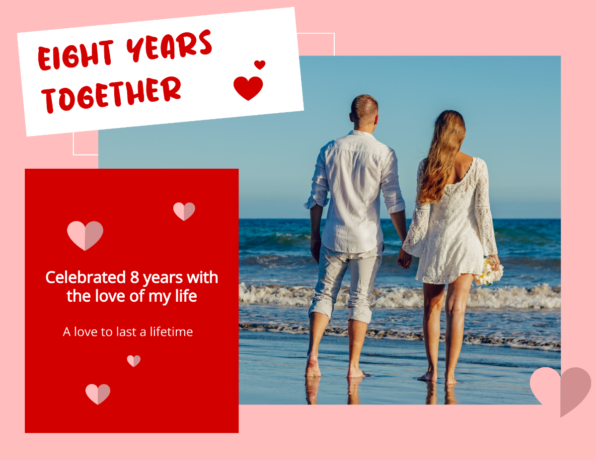 Anniversary Scrapbook Template - Edit Online & Download