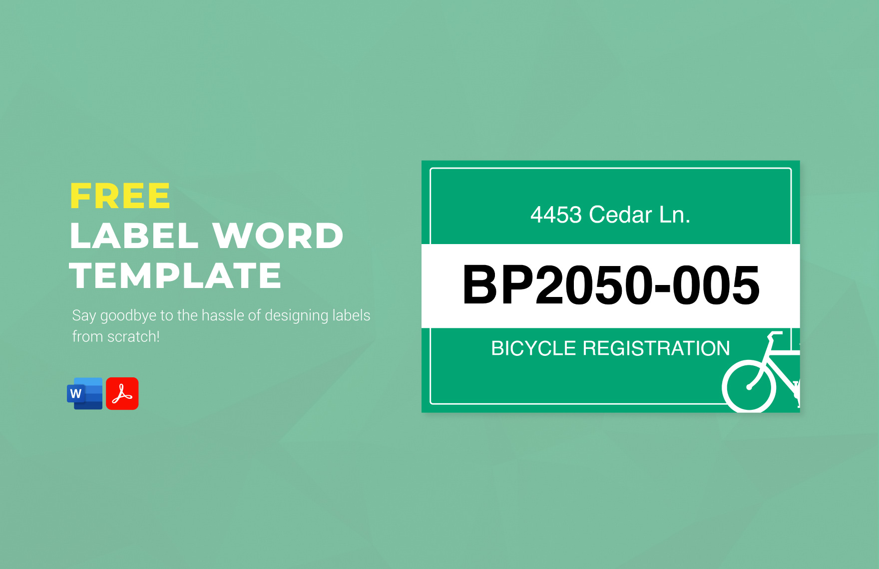 Label Word Template in Word, PDF - Download | Template.net