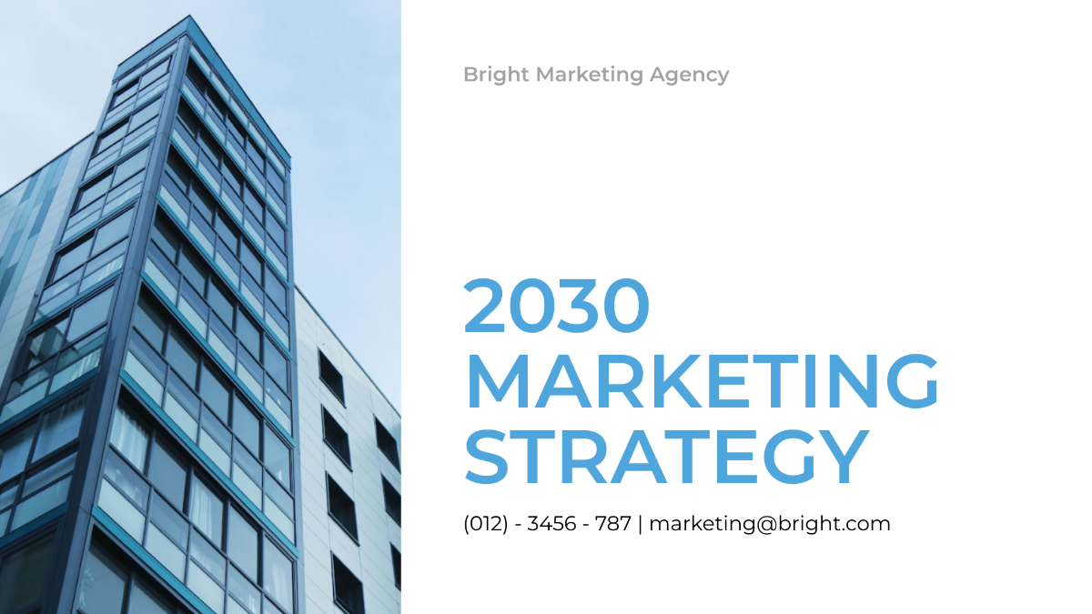 Marketing Presentation Template - Edit Online & Download
