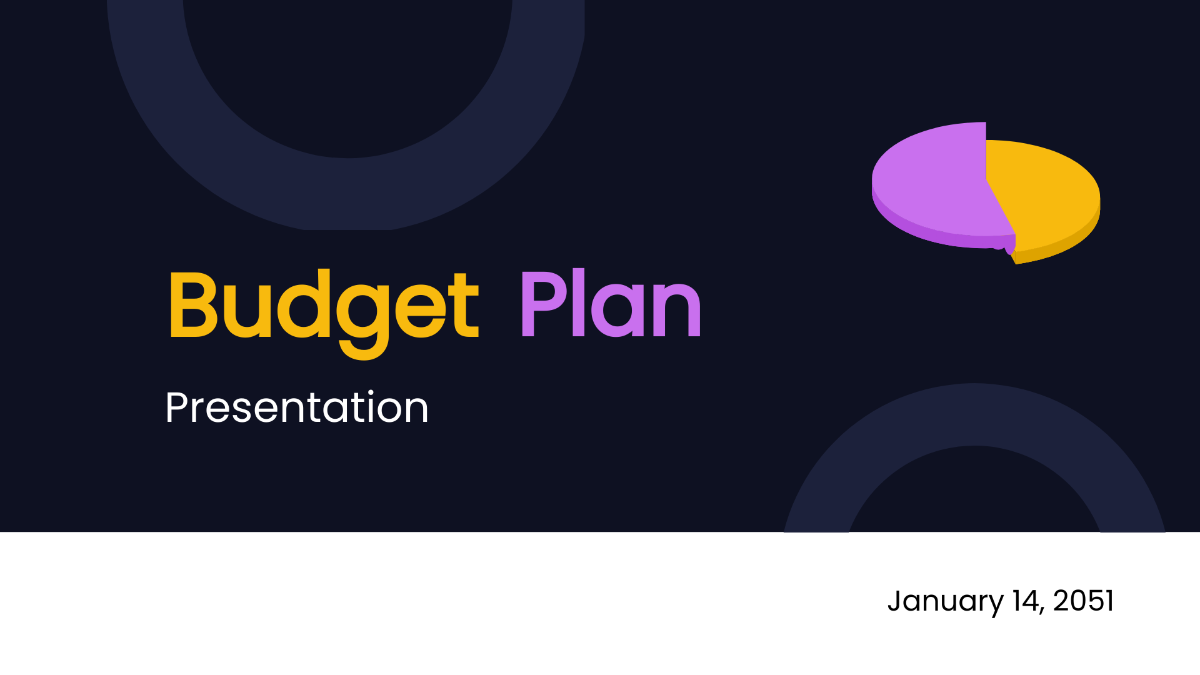 Budget Presentation Template - Edit Online & Download