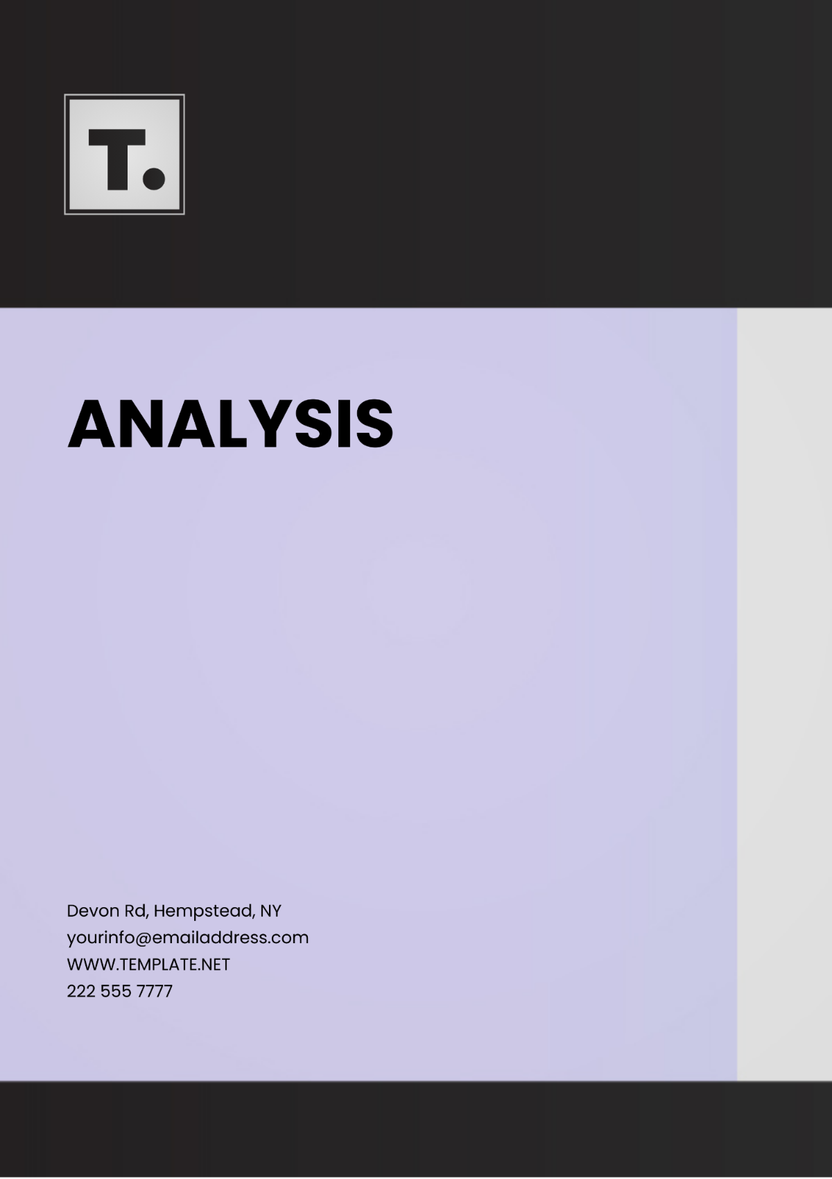 Analysis Template - Edit Online & Download
