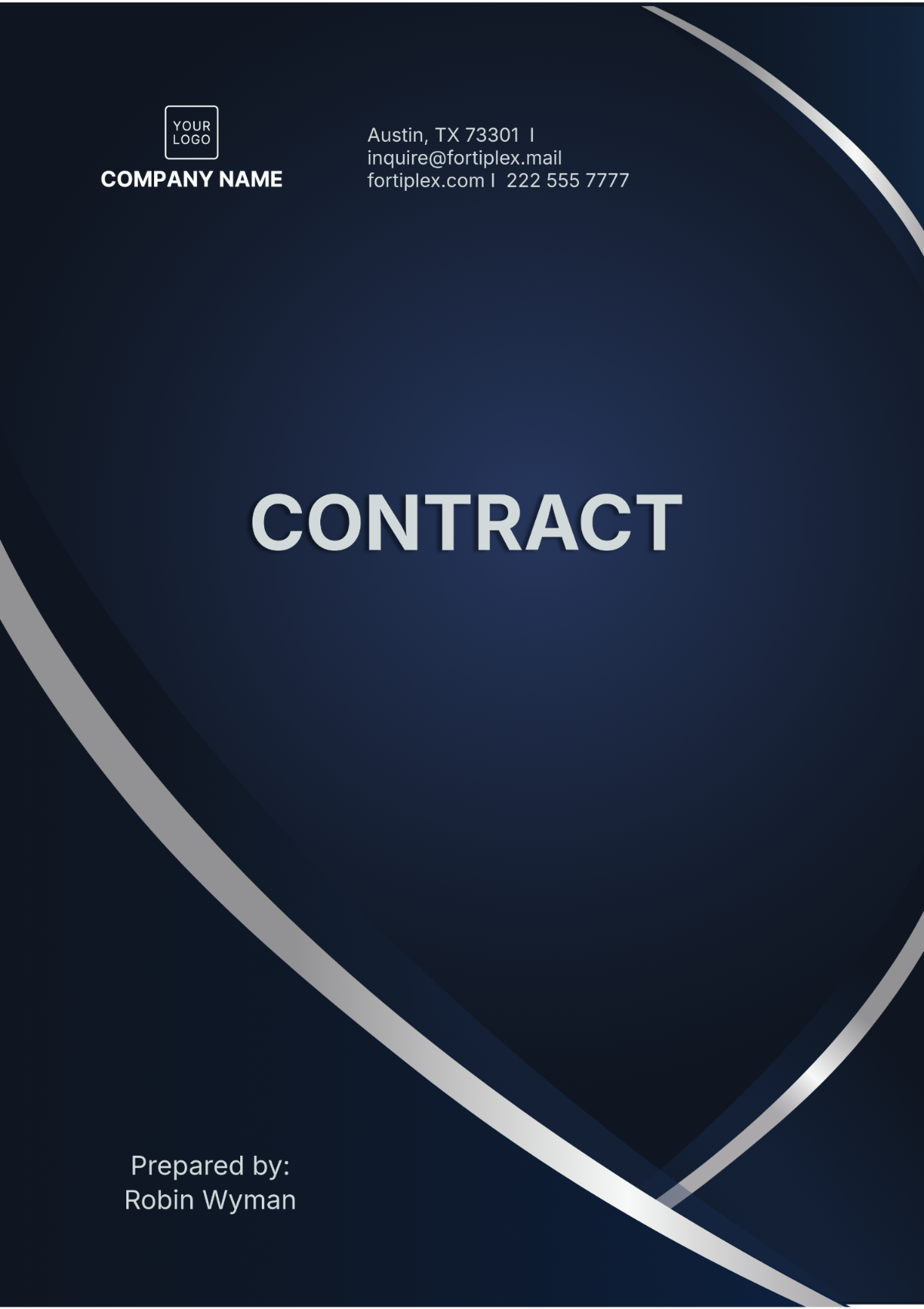 Contract Template - Edit Online & Download