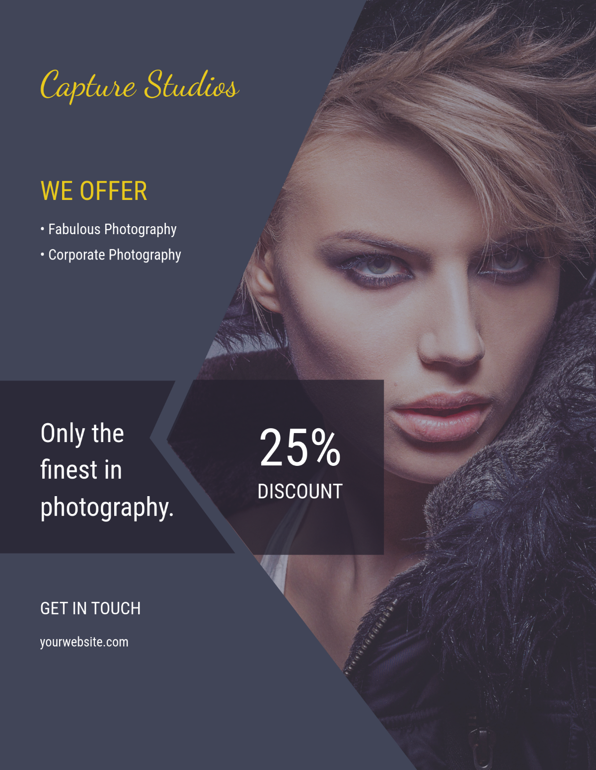 Editable Photography Flyer Template - Edit Online & Download