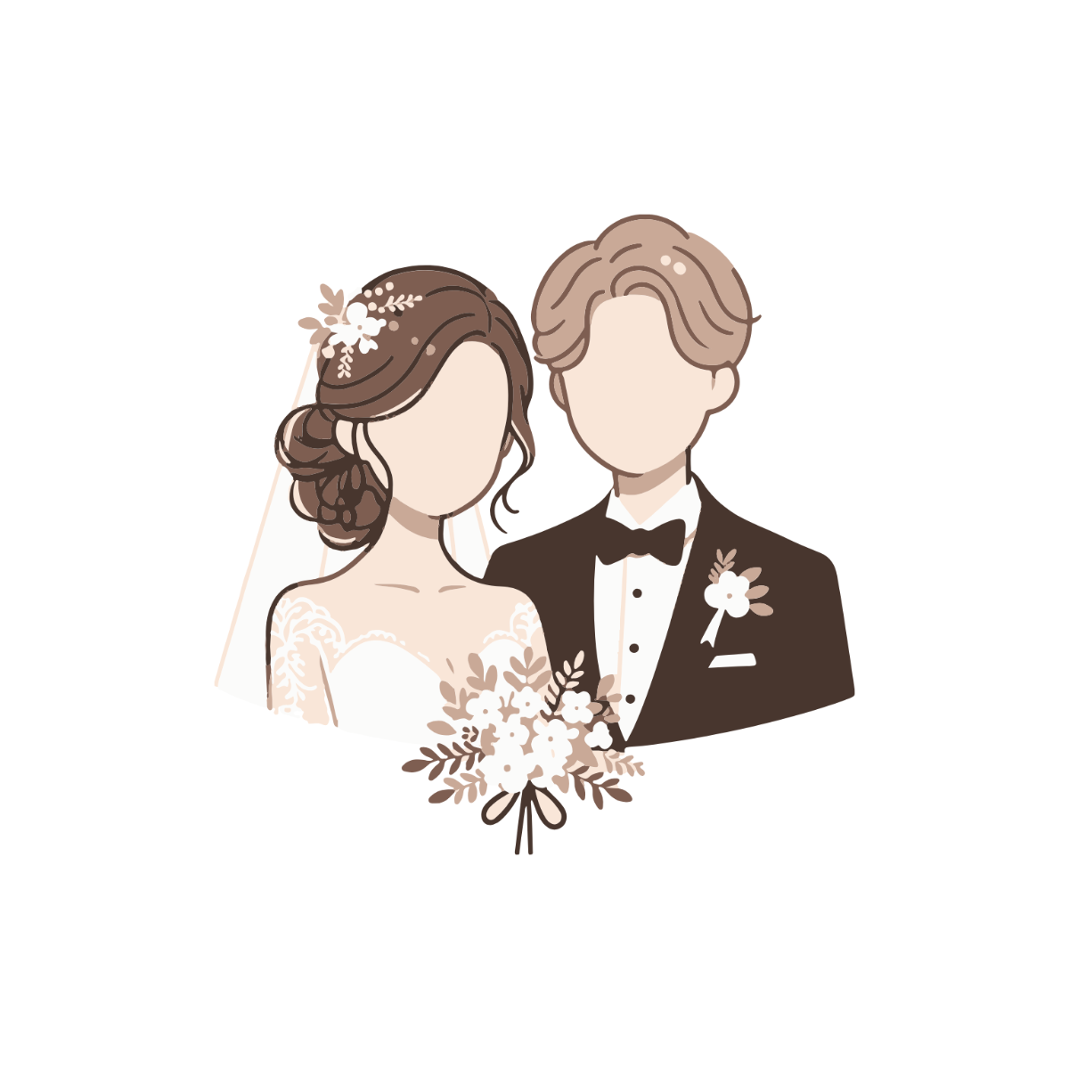 Editable Wedding Clipart - Edit Online & Download