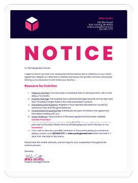 AI Notice Generator