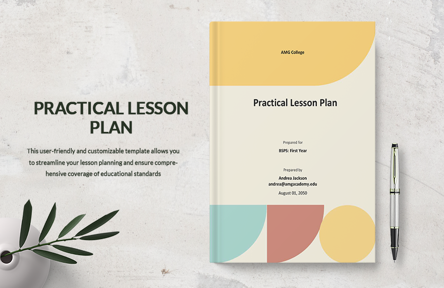 Practical Lesson Plan Template in Word, PDF, Google Docs, Pages - Download | Template.net