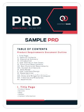 AI Product Requirements Document Generator