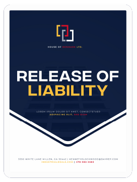 AI Release of Liability Generator