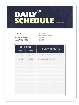 AI Schedule Generator