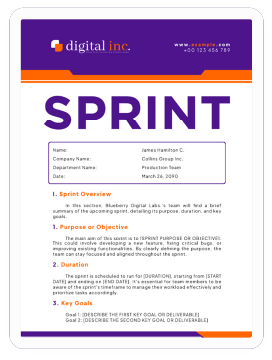 AI Sprint Generator