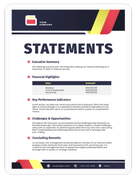 AI Statements Generator